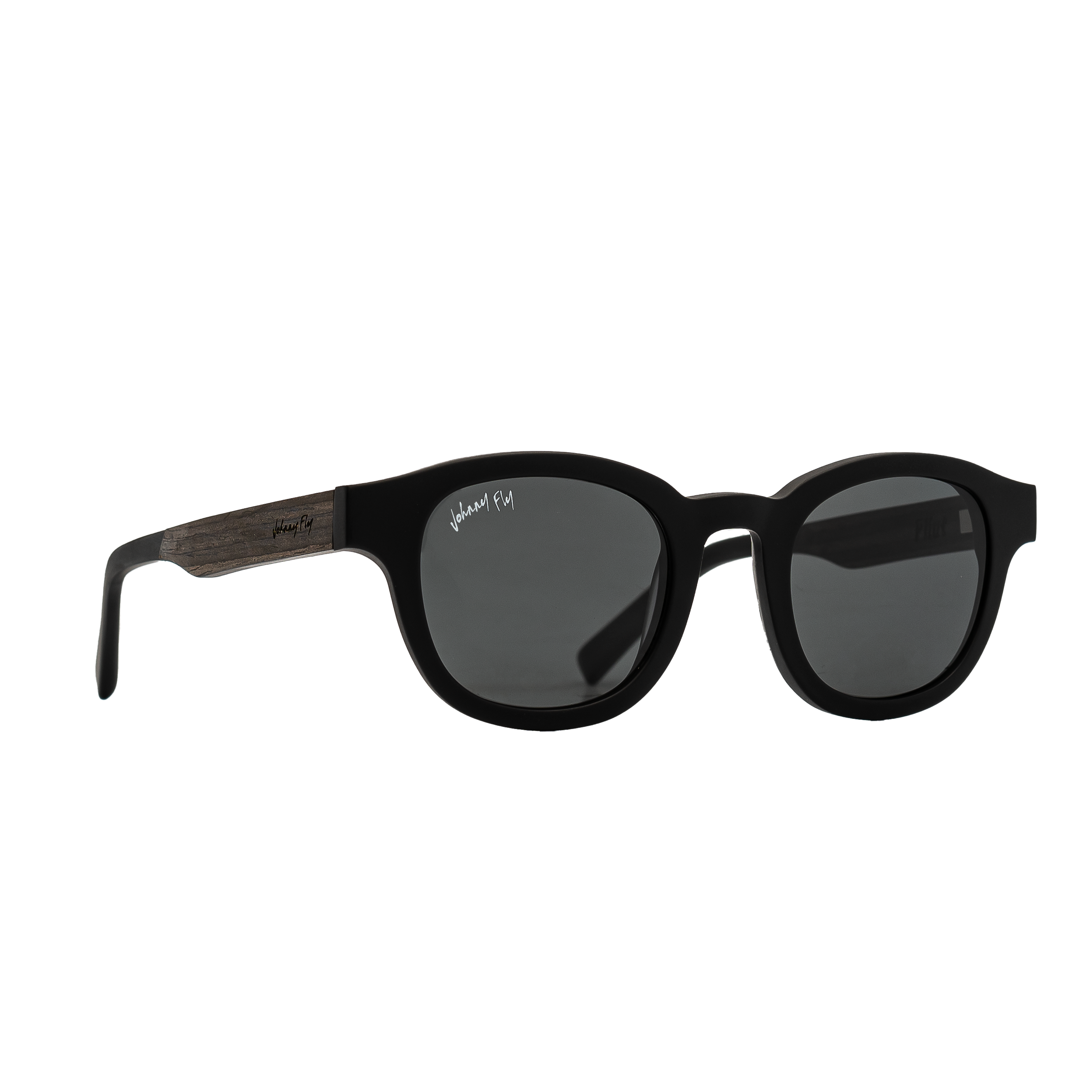 PILOT - Matte Black - Sunglasses - Johnny Fly Eyewear | #color_matte-black