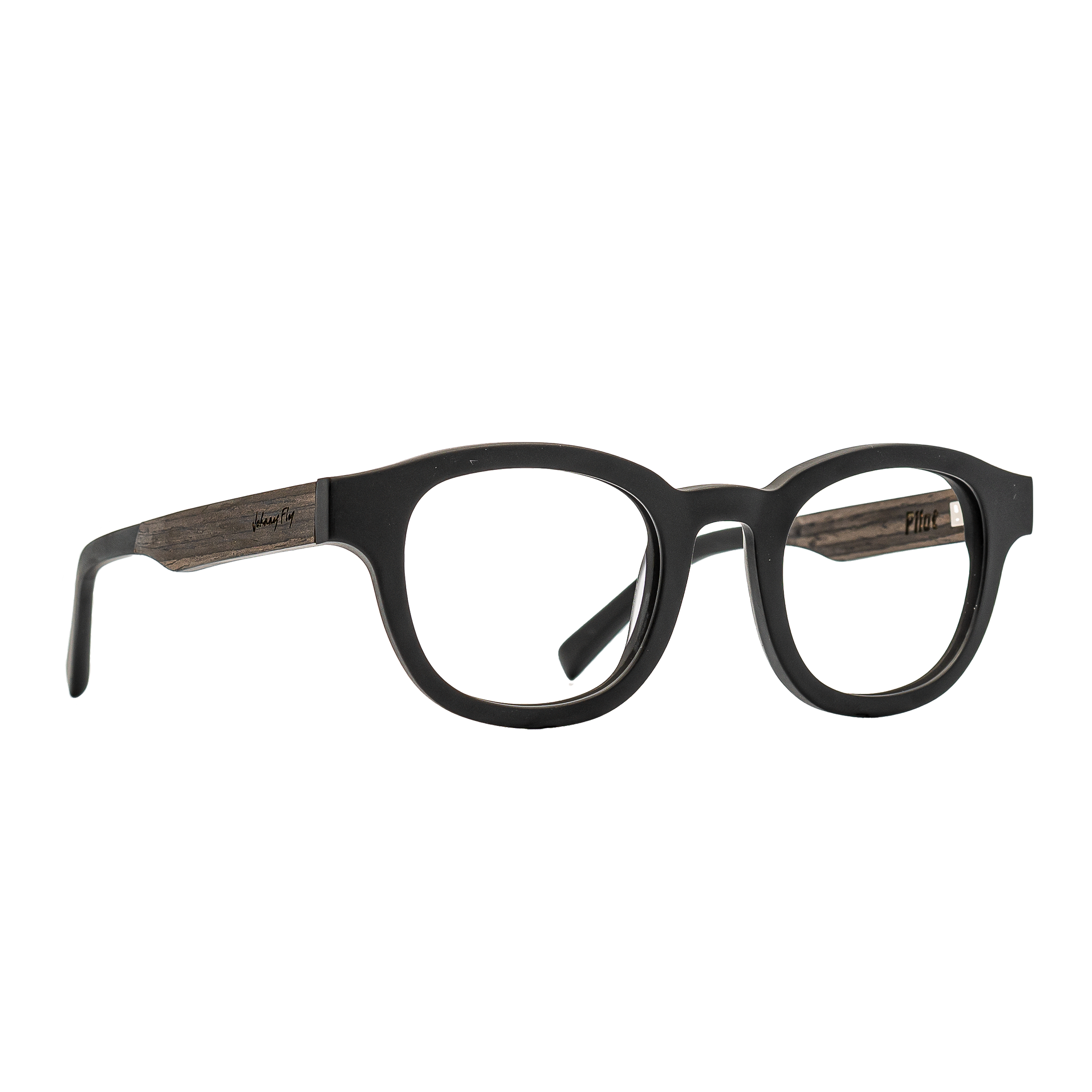 PILOT FRAME - Matte Black - Eyeglasses Frame - Johnny Fly Eyewear | #color_matte-black