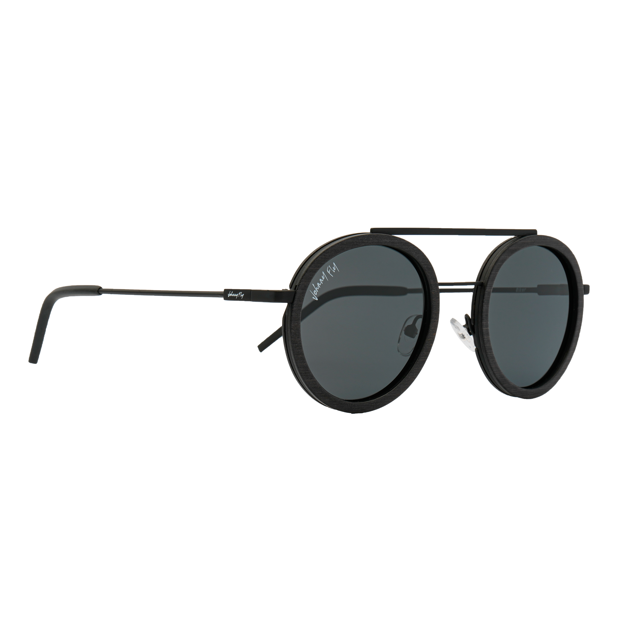 RIKER - Black - Sunglasses - Johnny Fly Eyewear | 