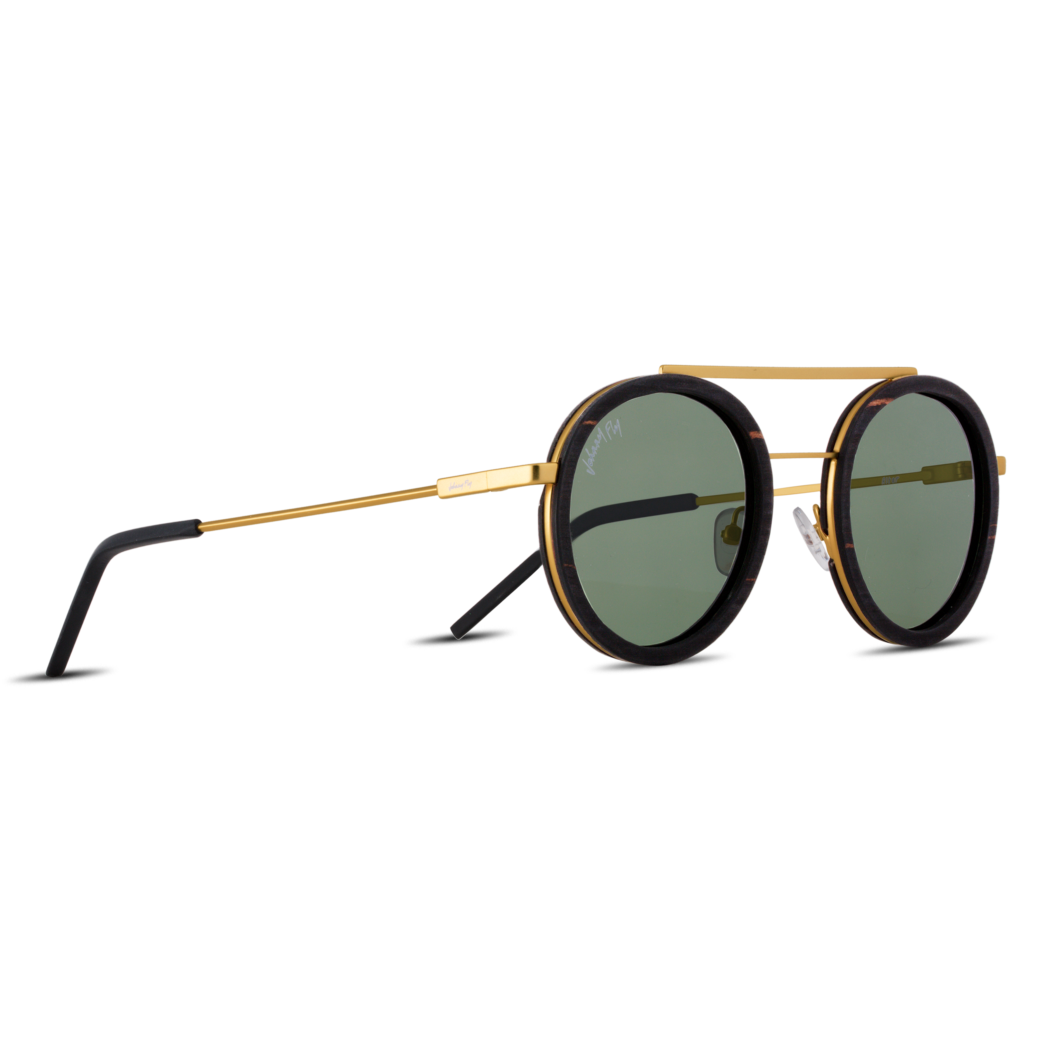 RIKER - Gold - Sunglasses - Johnny Fly Eyewear | 