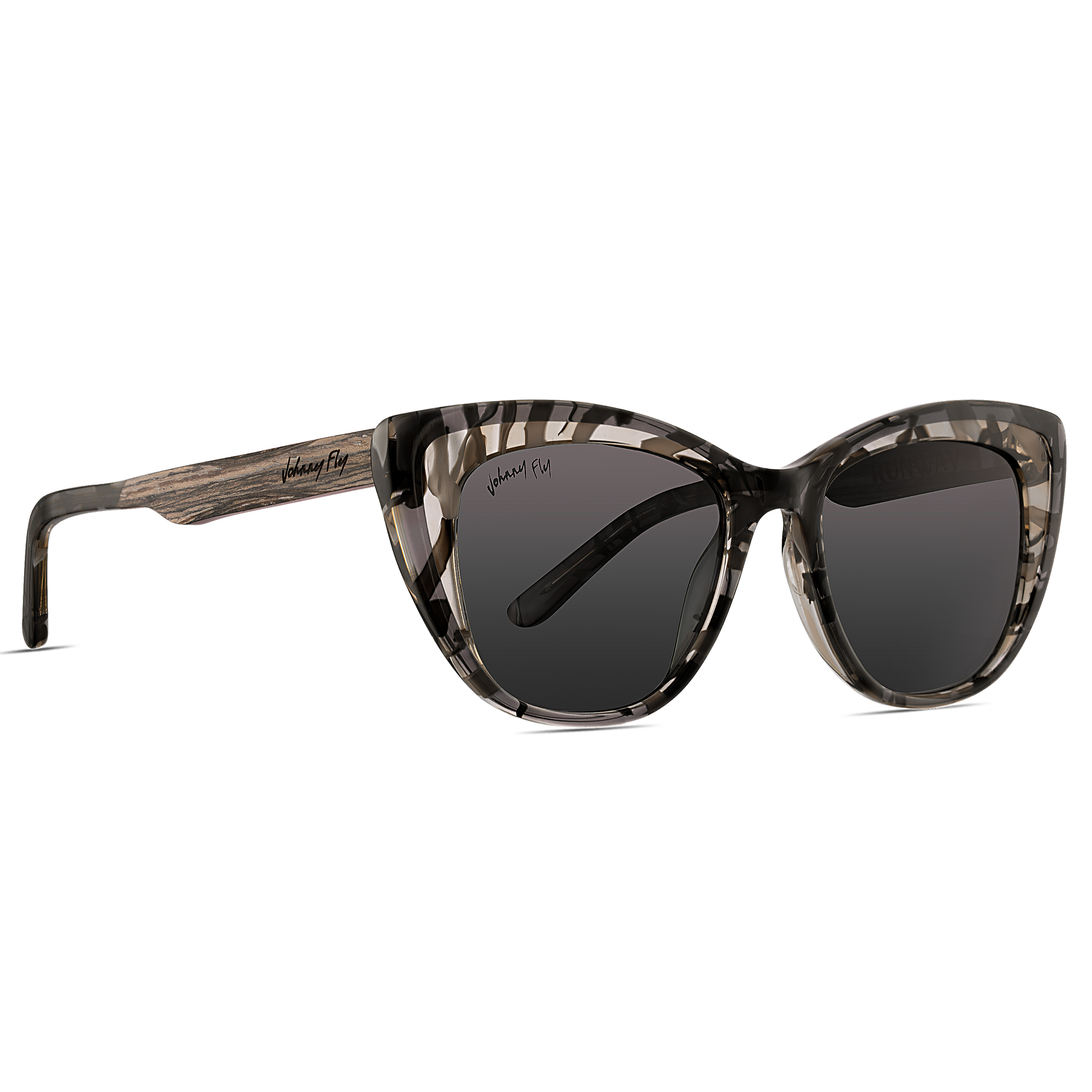 RUNWAY - Shattered Smoke - eyeglasses / Sunglasses - Johnny Fly Eyewear | 