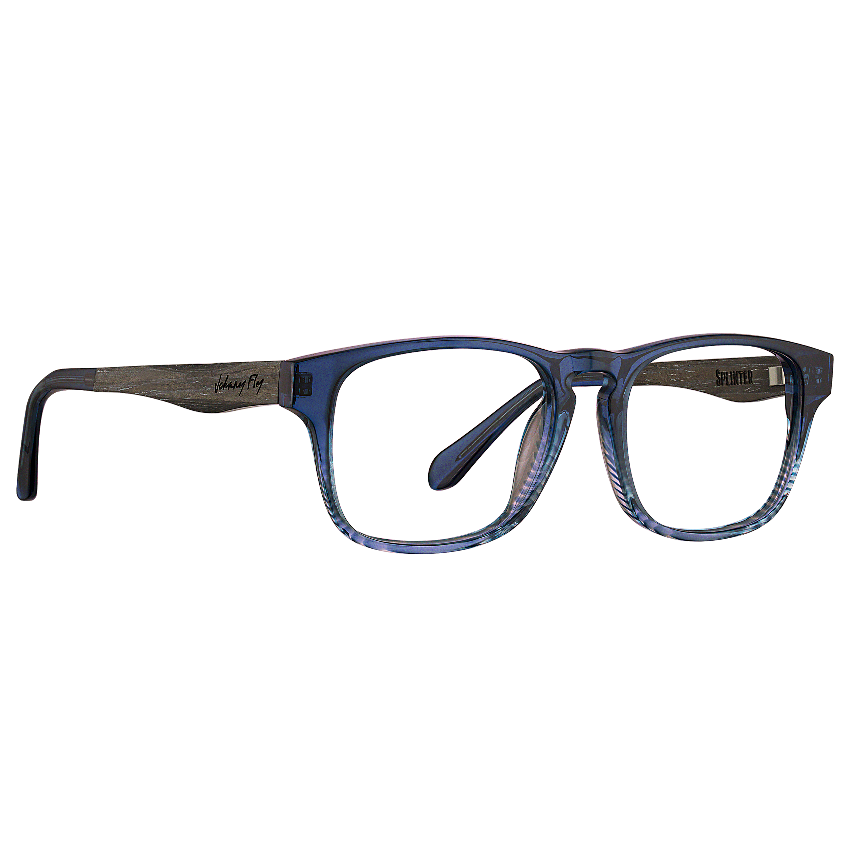 SPLINTER - Blue Prism - eyeglasses / Sunglasses - Johnny Fly Eyewear 