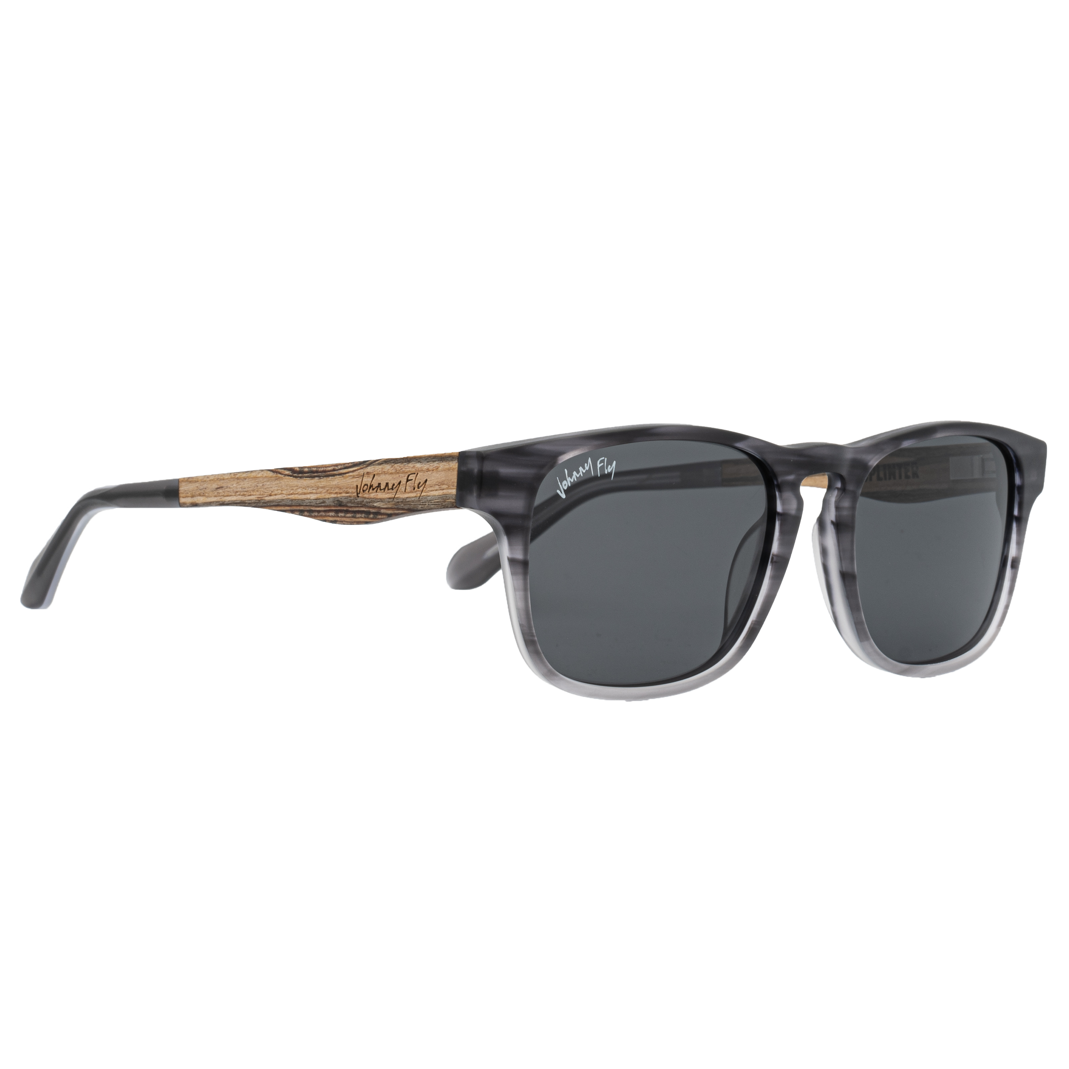 Johnny Fly Splinter Wayfarer Sunglasses