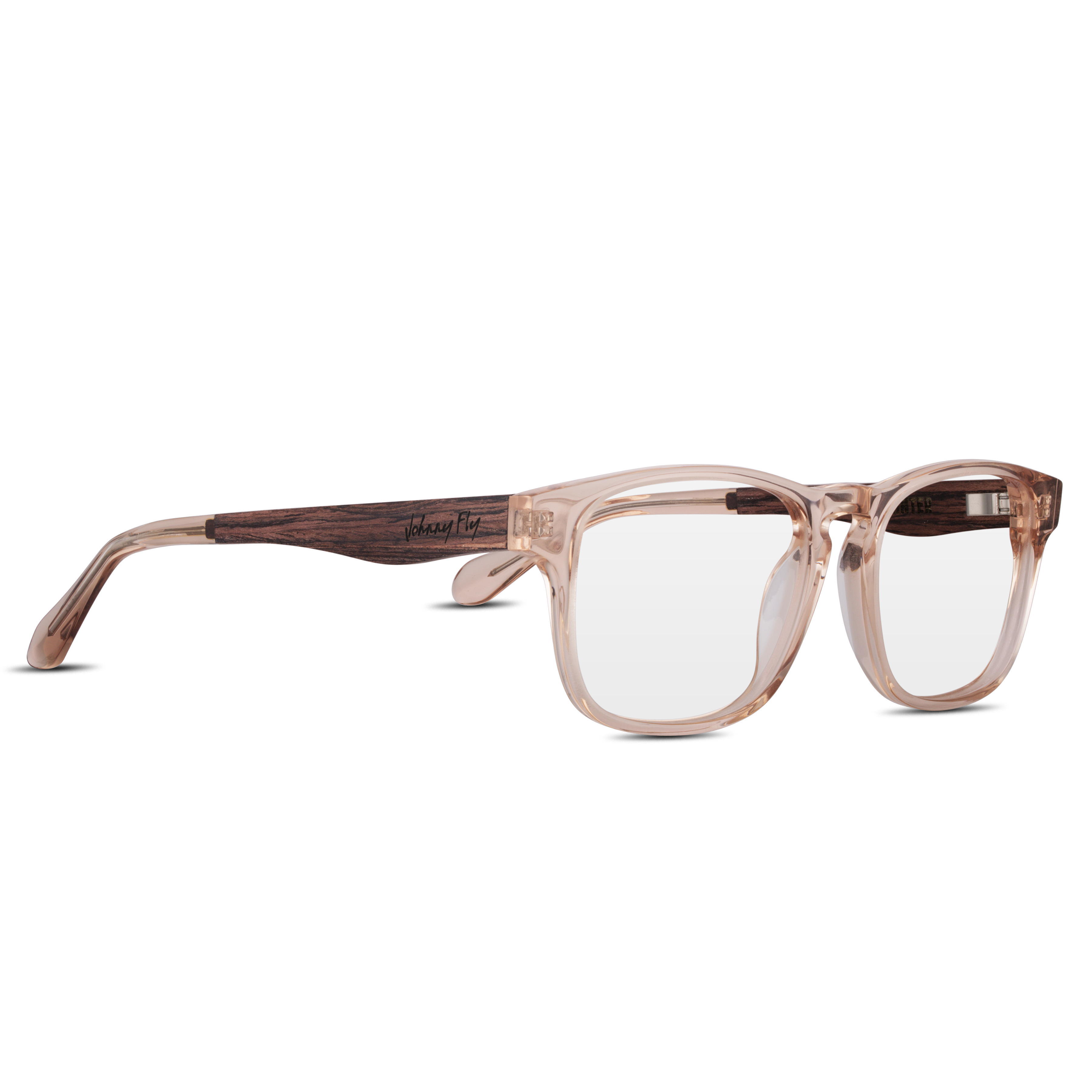 SPLINTER Frame - Champagne - Eyeglasses Frame - Johnny Fly Eyewear |