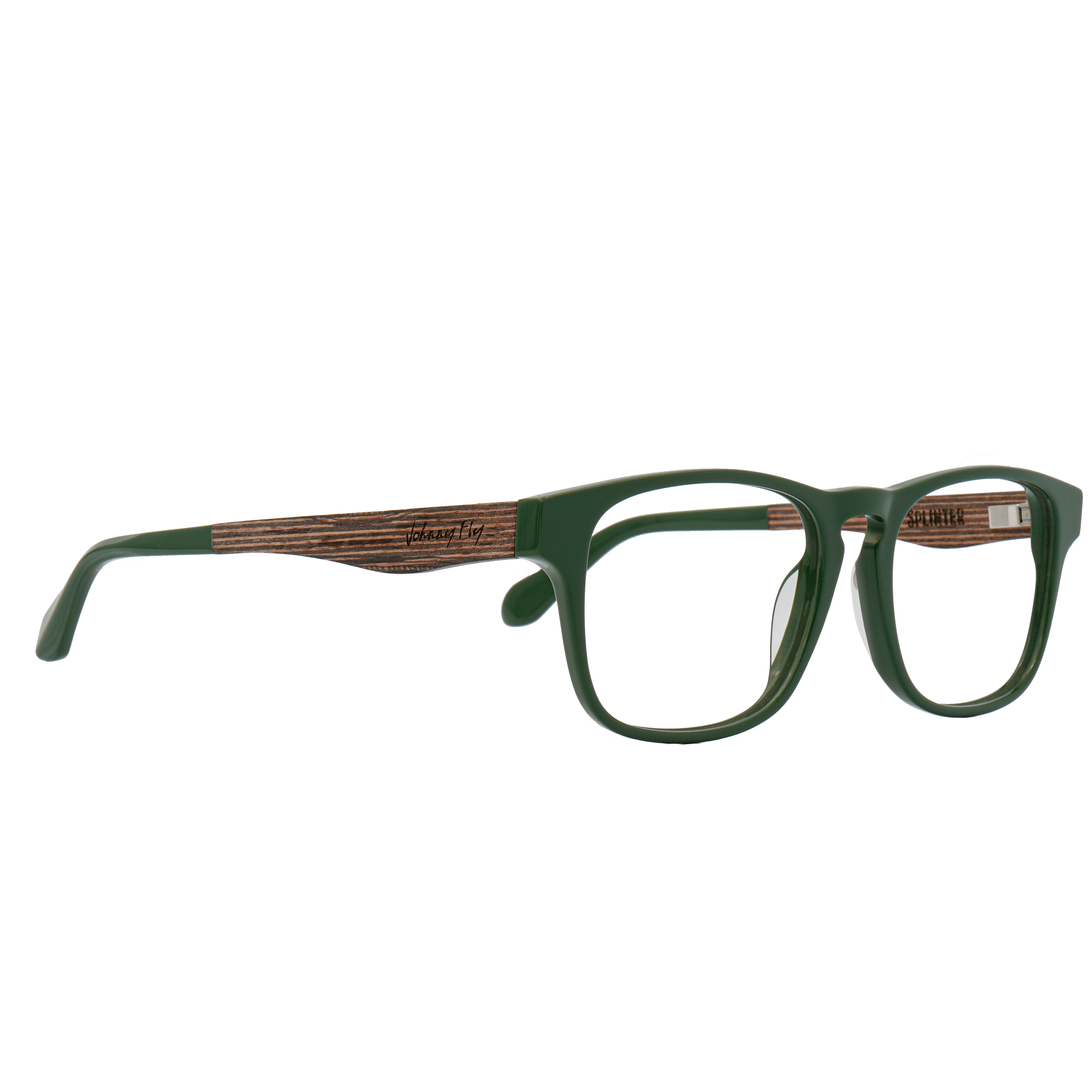 SPLINTER Frame - Forest Green - Eyeglasses Frame - Johnny Fly Eyewear | #color_forest-green