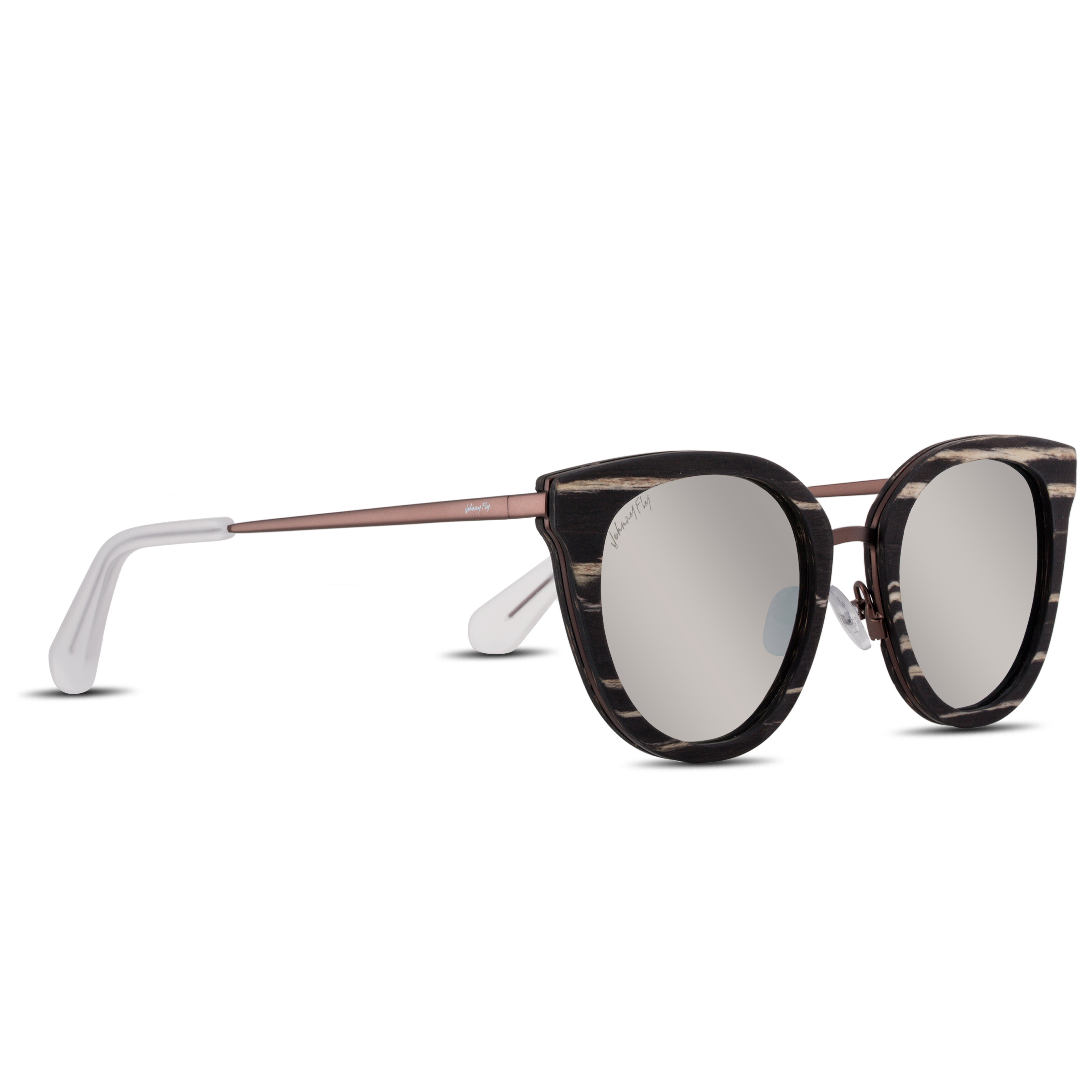 TROI - Black Zebra - Sunglasses - Johnny Fly Eyewear