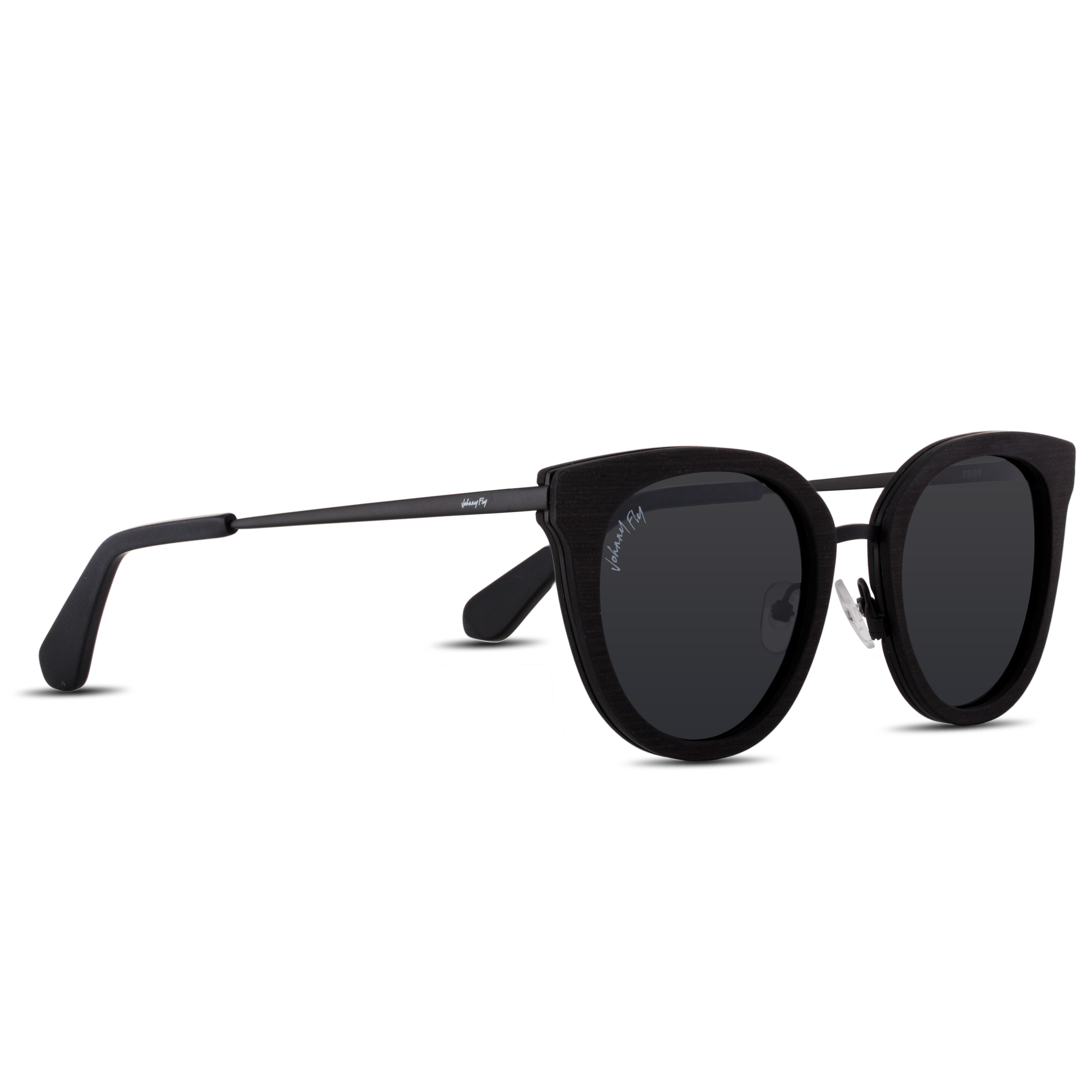 TROI - Black - Sunglasses - Johnny Fly Eyewear