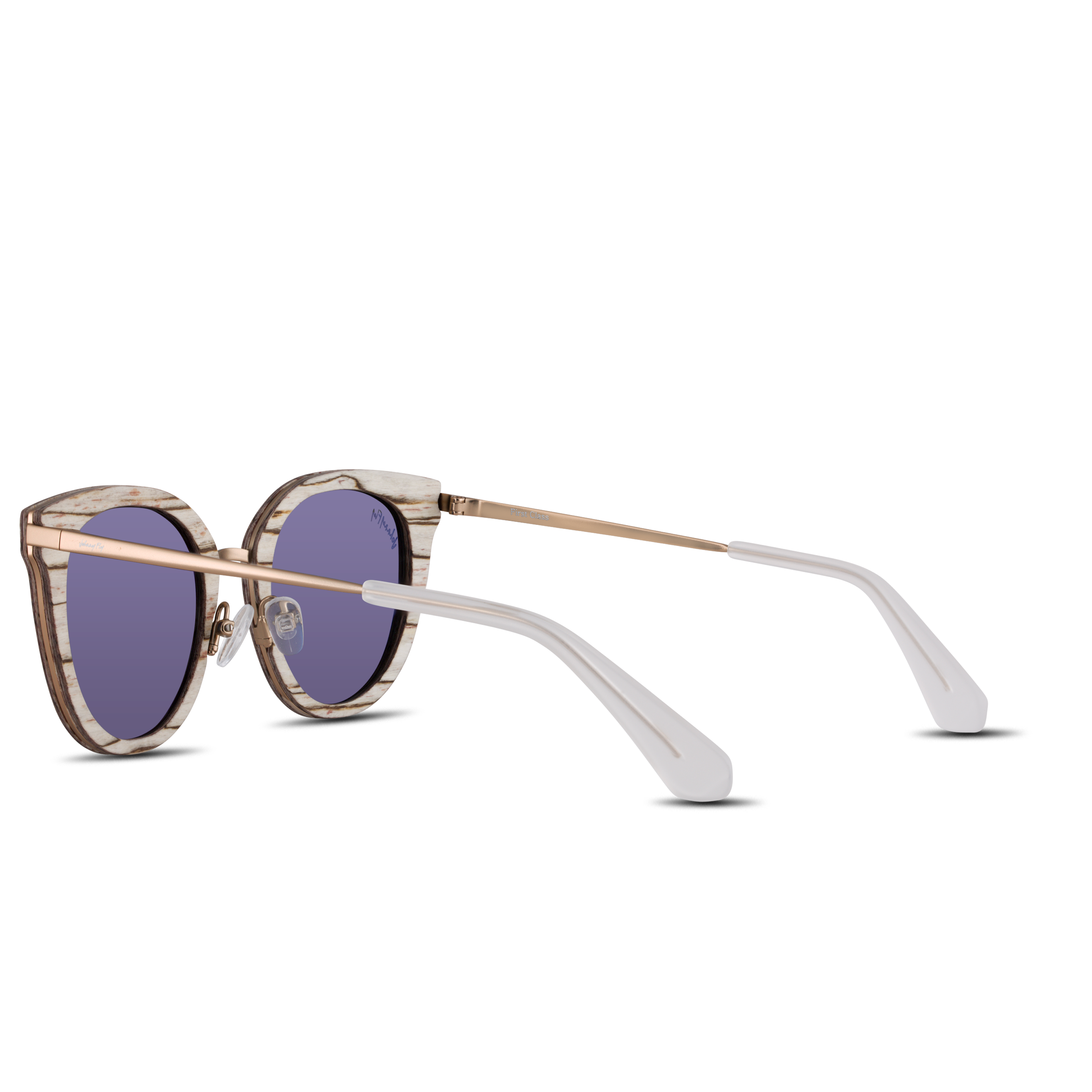 TROI - White Zebra - Sunglasses - Johnny Fly Eyewear