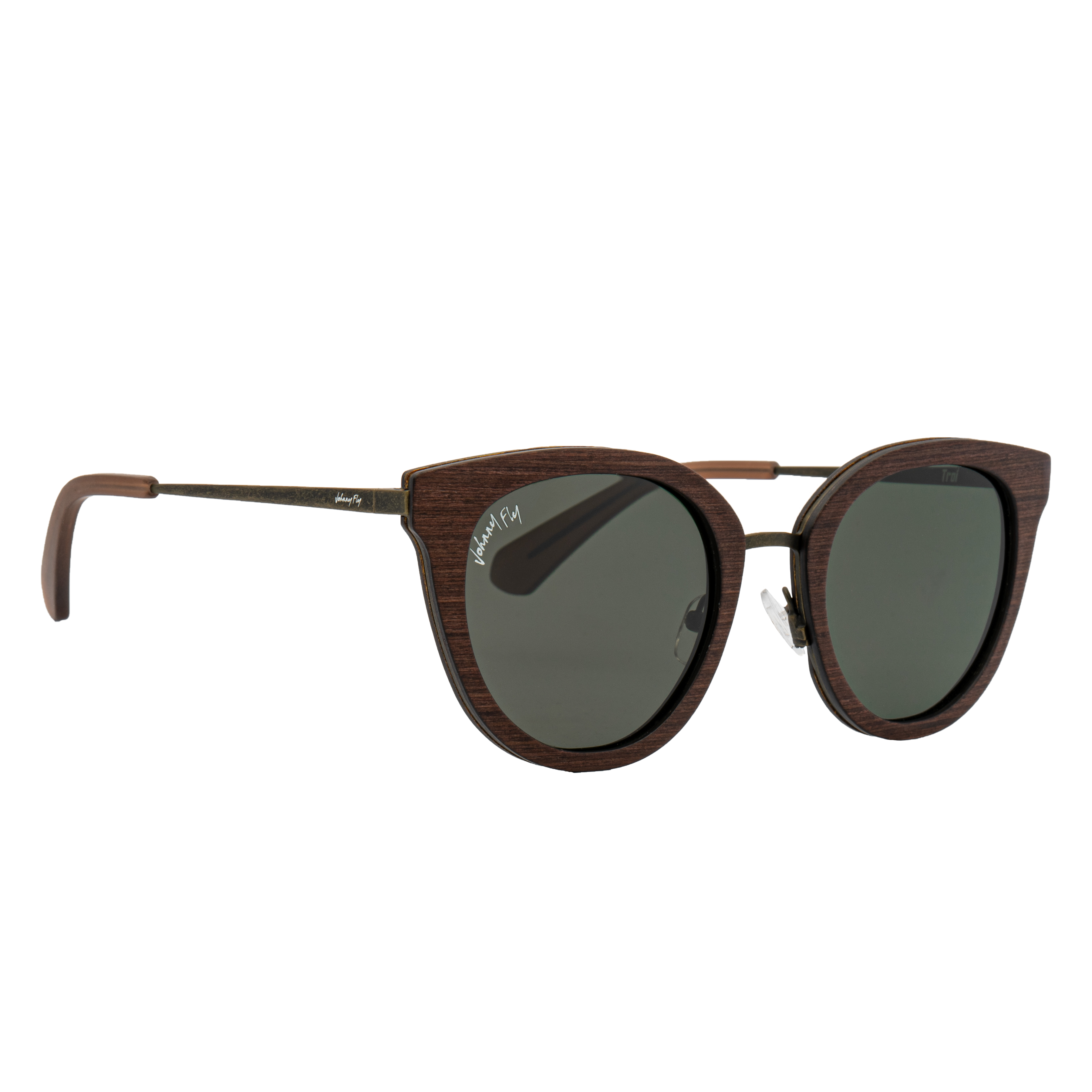 TROI - Weathered Olive - Sunglasses - Johnny Fly Eyewear