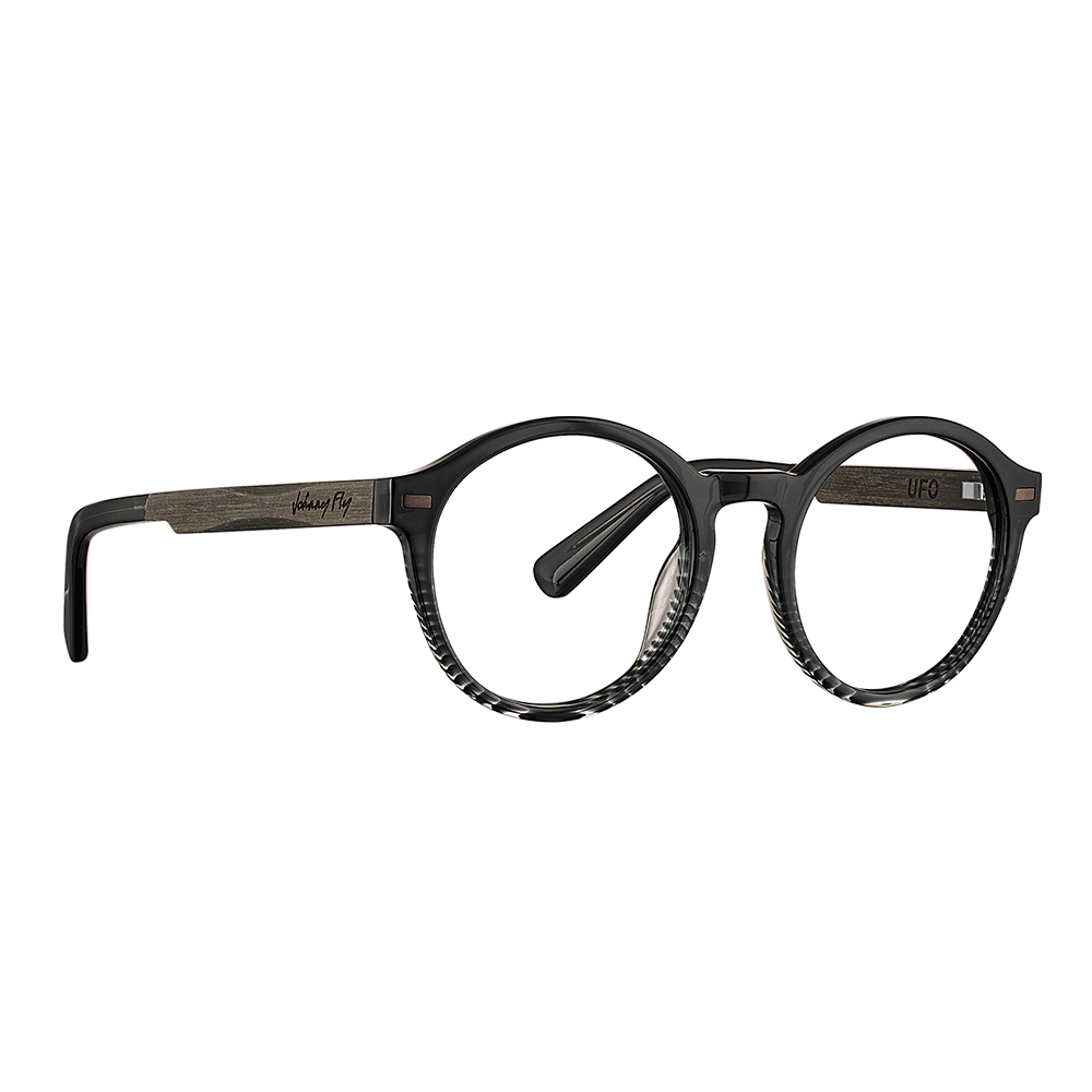 UFO - Black Prism - eyeglasses / Sunglasses - Johnny Fly Eyewear #color_black-prism