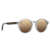 Johnny Fly UFO Tinted Crystal / Gold Gradient Reflect Polarized Sunglasses | #color_tinted-crystal