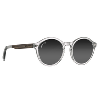 Johnny Fly UFO Tinted Crystal / Smoke Polarized Sunglasses | #color_tinted-crystal