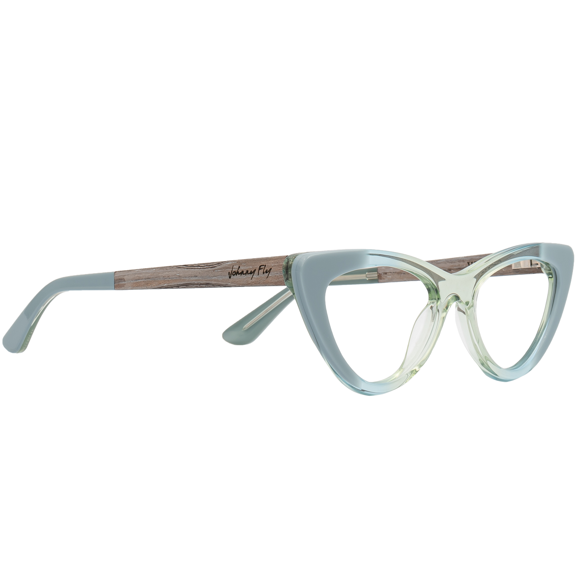 VISTA BLUGUARD - Blueberry Mint - Blue Light Glasses - Johnny Fly Eyewear 