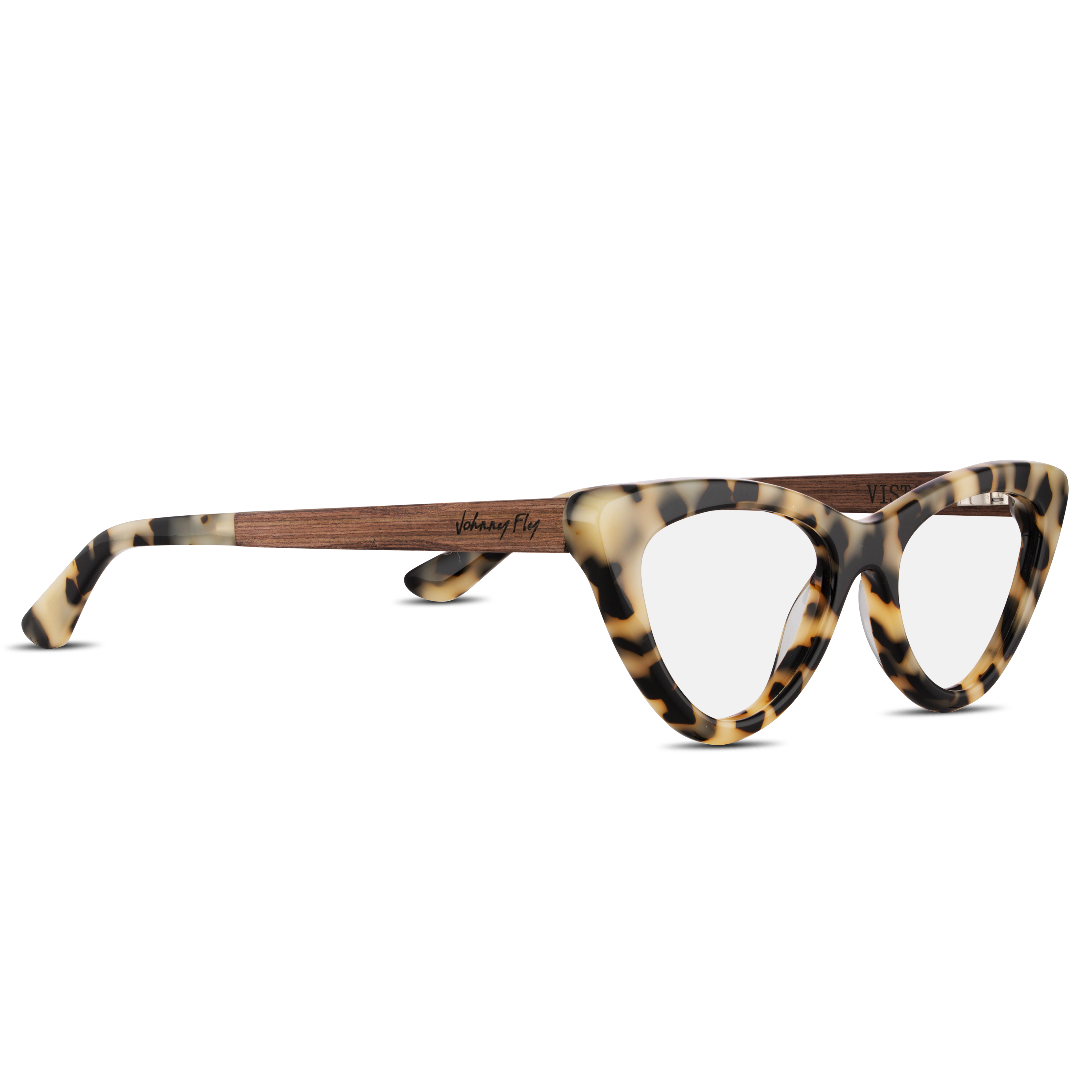 VISTA BLUGUARD - White Tortoise - Blue Light Glasses - Johnny Fly Eyewear 