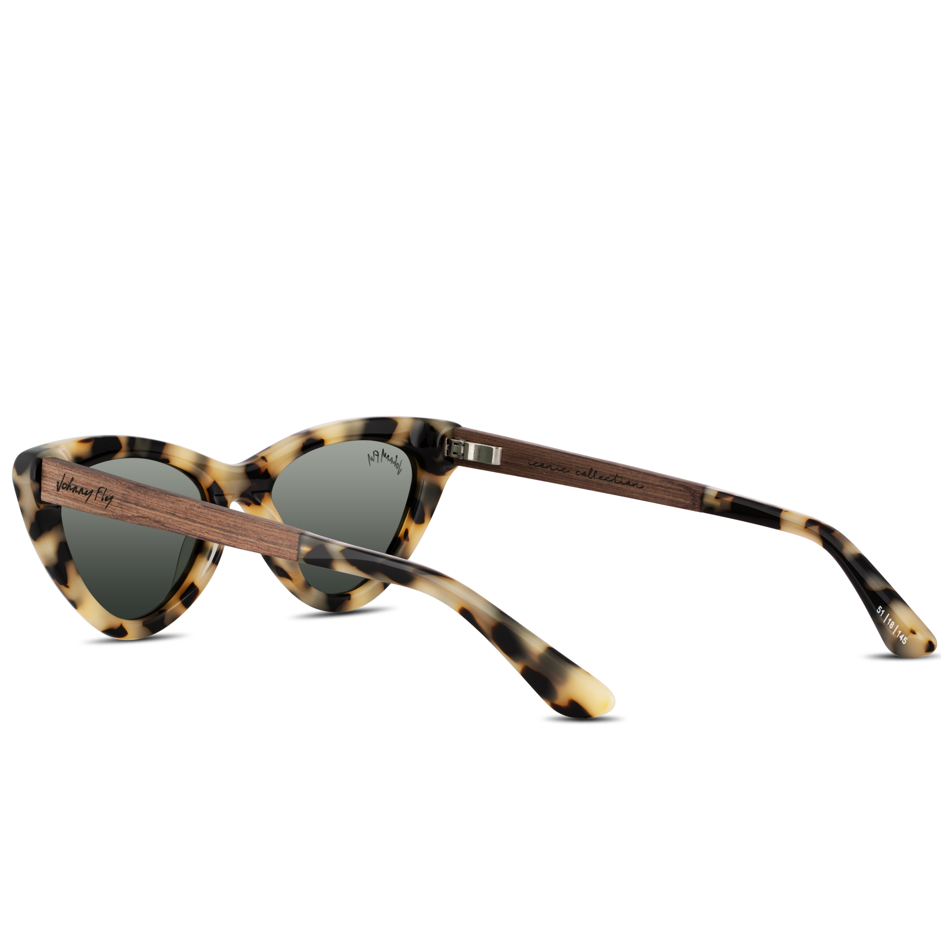 VISTA - White Tortoise - Sunglasses - Johnny Fly Eyewear | #color_white-tortoise