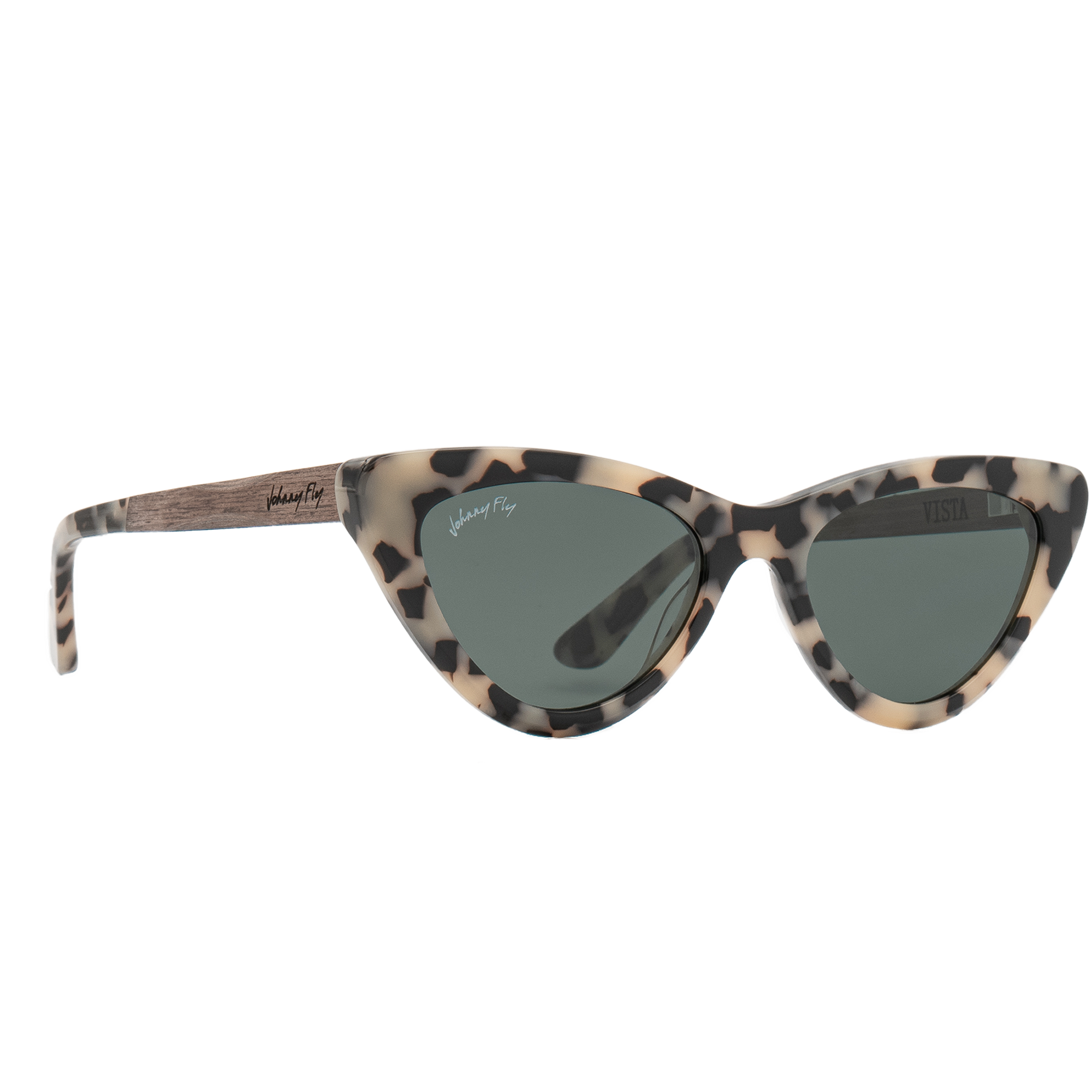 VISTA - White Tortoise - Sunglasses - Johnny Fly Eyewear | 