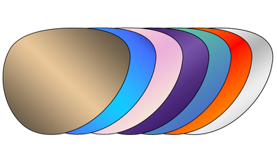 Progressive Polarized Mirror Lens