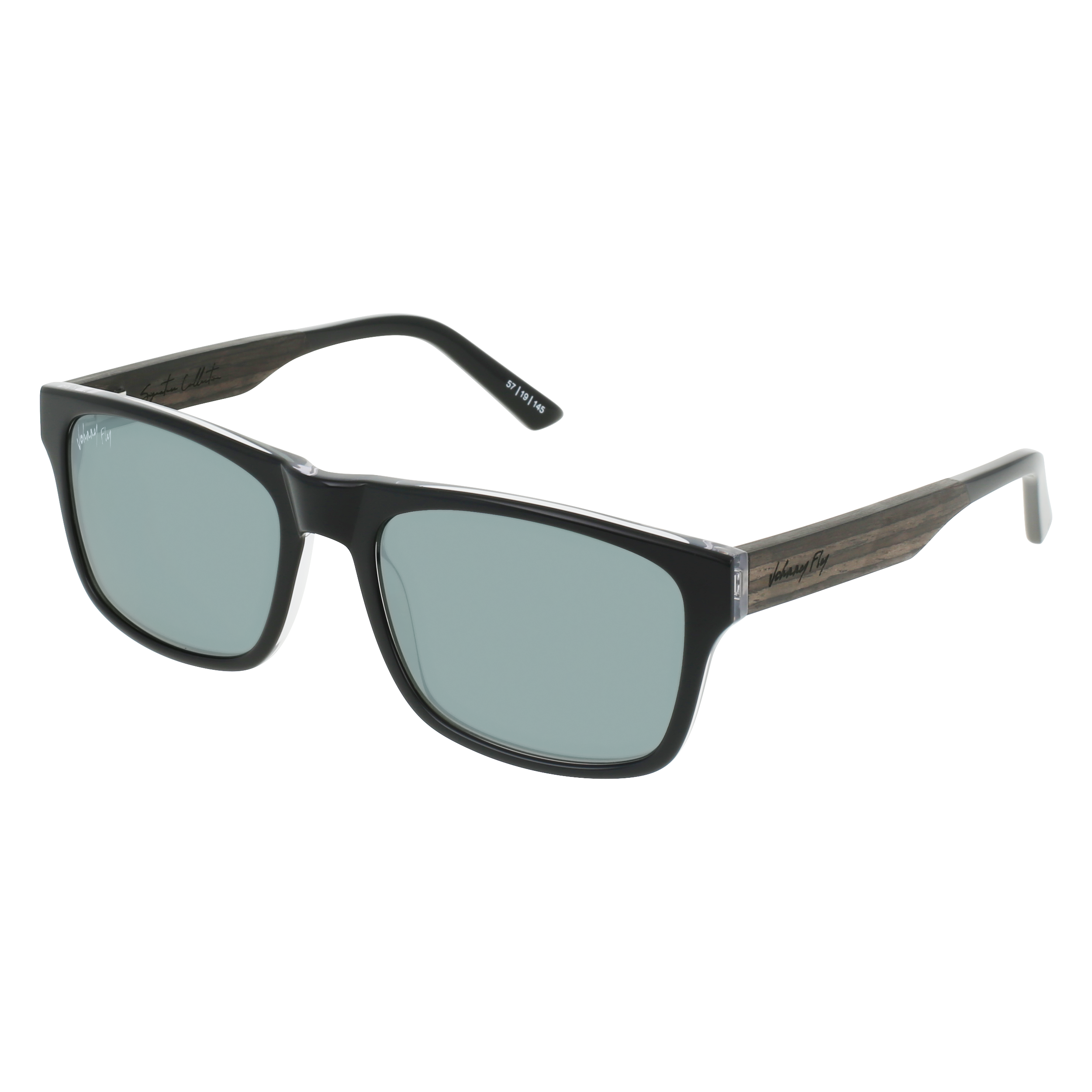 7THIRTY7 - Black Crystal - Sunglasses - Johnny Fly Eyewear | 