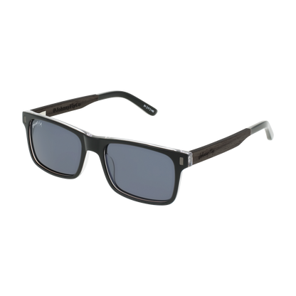 7FIFTY7 Sunglasses Frame - Black Crystal- Johnny Fly | 757-BCRY-POL-SMK-WAL | | 