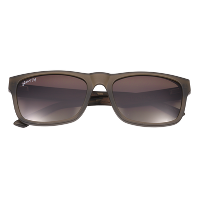 7Thirty7 737 SANDED OLIVE square large fit wide Polarized Sunglasses by Johnny Fly | Handcrafted with Acetate and Wood  #color_sanded-olive