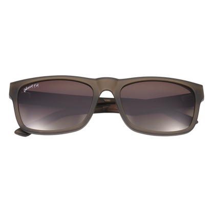 7Thirty7 737 SANDED OLIVE square large fit wide Polarized Sunglasses by Johnny Fly | Handcrafted with Acetate and Wood  #color_sanded-olive