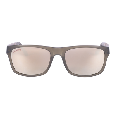 7Thirty7 737 SANDED OLIVE square large fit wide Gold Gradient Mirrored Polarized Sunglasses by Johnny Fly | Handcrafted with Acetate and Wood  #color_sanded-olive