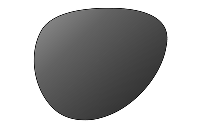 Progressive Non-Polarized Sunglasses Lens