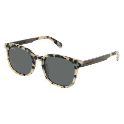 ALTITUDE - Matte White Tortoise - Sunglasses - Johnny Fly Eyewear | 