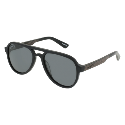 Apache Polarized Sunglasses by Johnny Fly | #color_matte-black