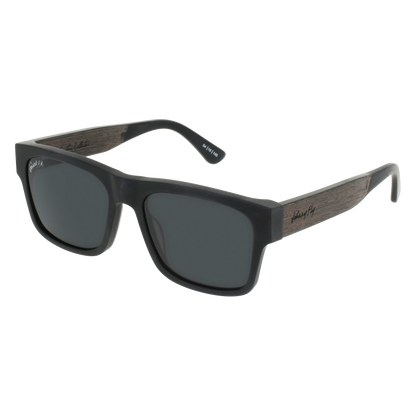 ARROW - Matte Black - Sunglasses - Johnny Fly Eyewear | 