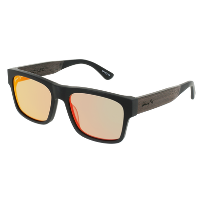 ARROW - Matte Black - Sunglasses - Johnny Fly Eyewear | 