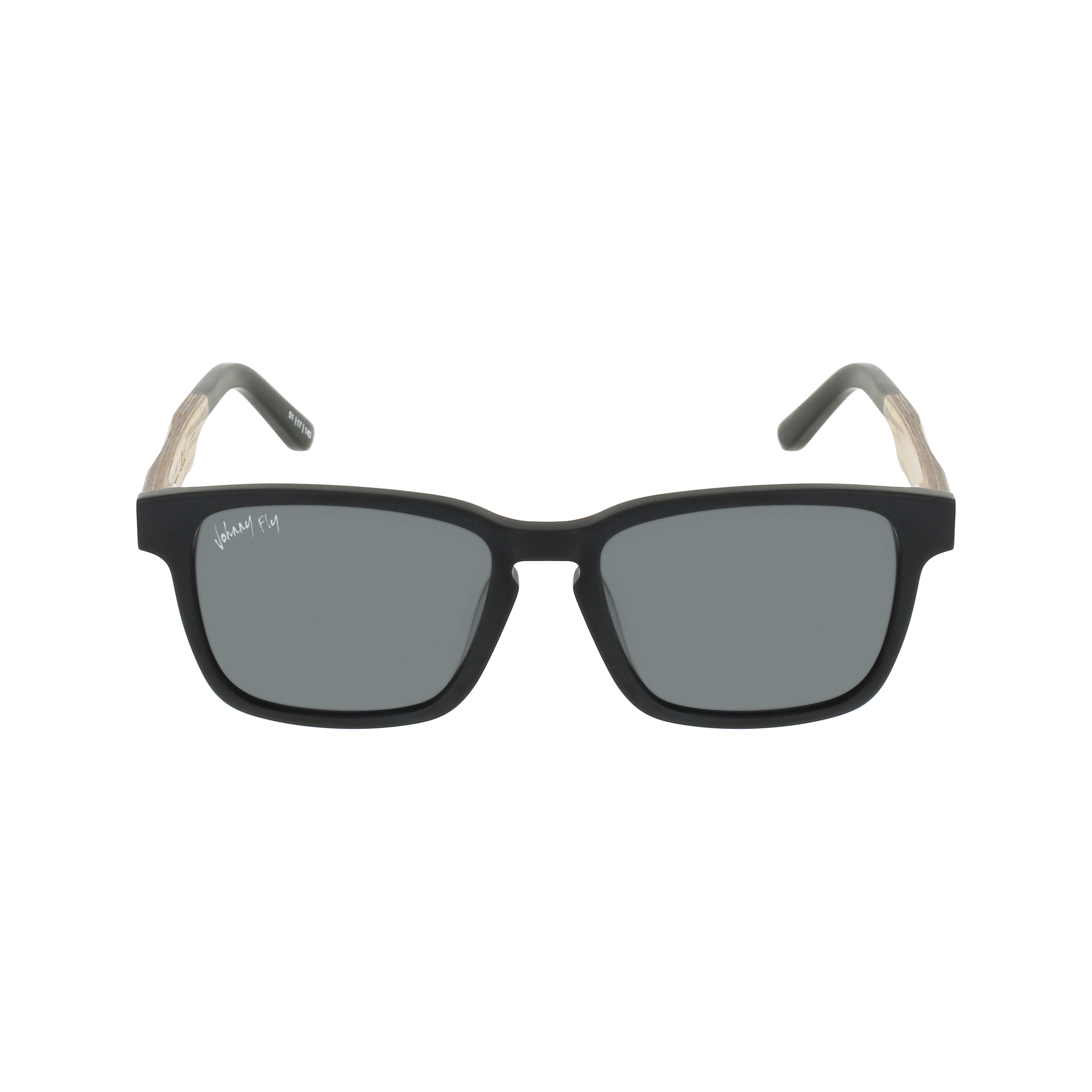 BRANCH - Matte Black - Sunglasses - Johnny Fly Eyewear | 