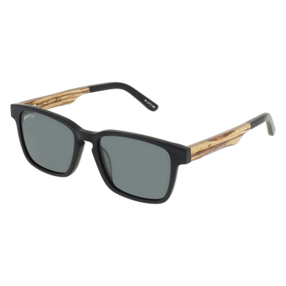 BRANCH - Matte Black - Sunglasses - Johnny Fly Eyewear | 