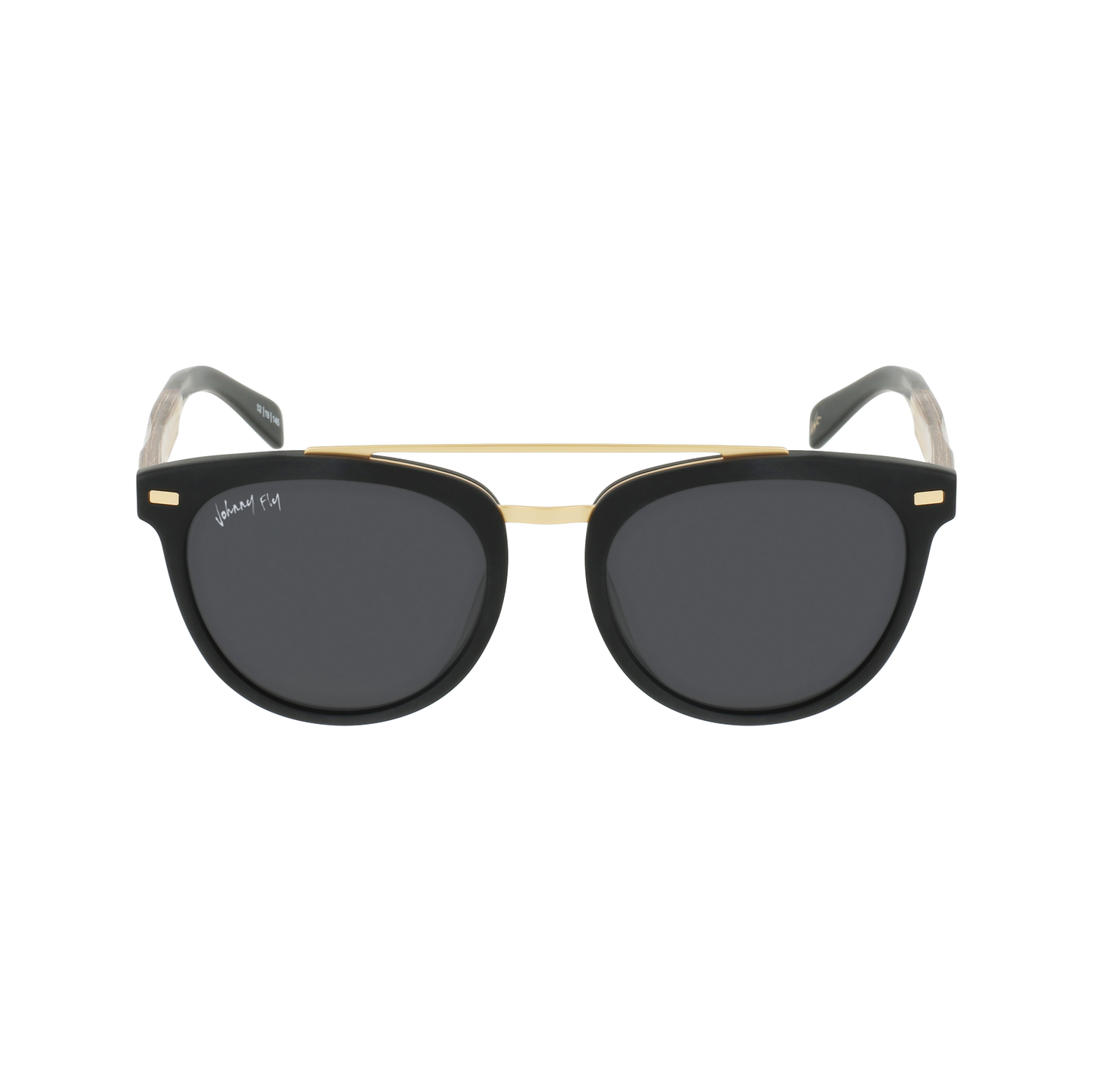 CAPTAIN - Matte Black - Sunglasses - Johnny Fly Eyewear | #color_matte-black