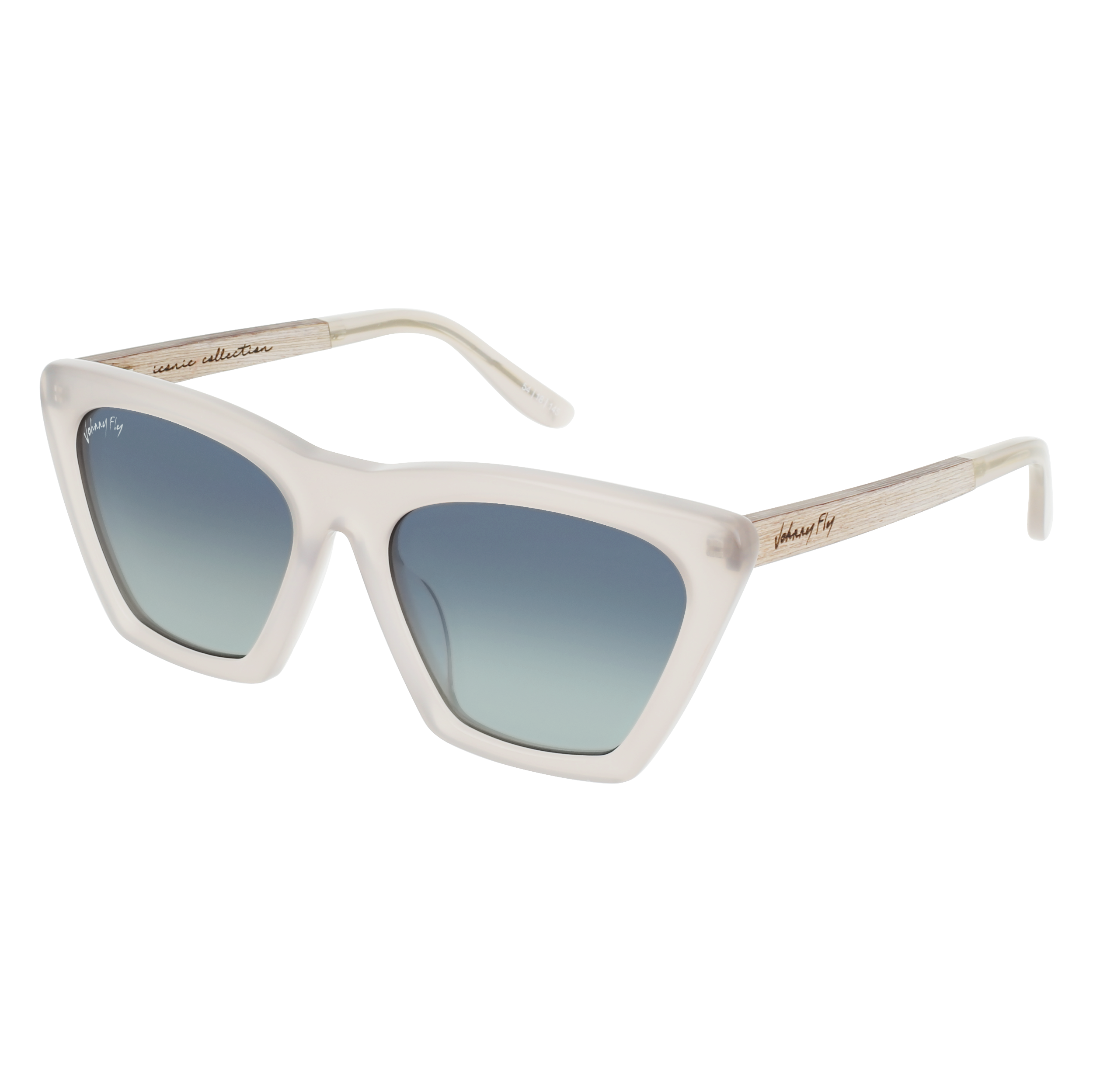 Figure Polarized Sunglasses by Johnny Fly | #color_cloud