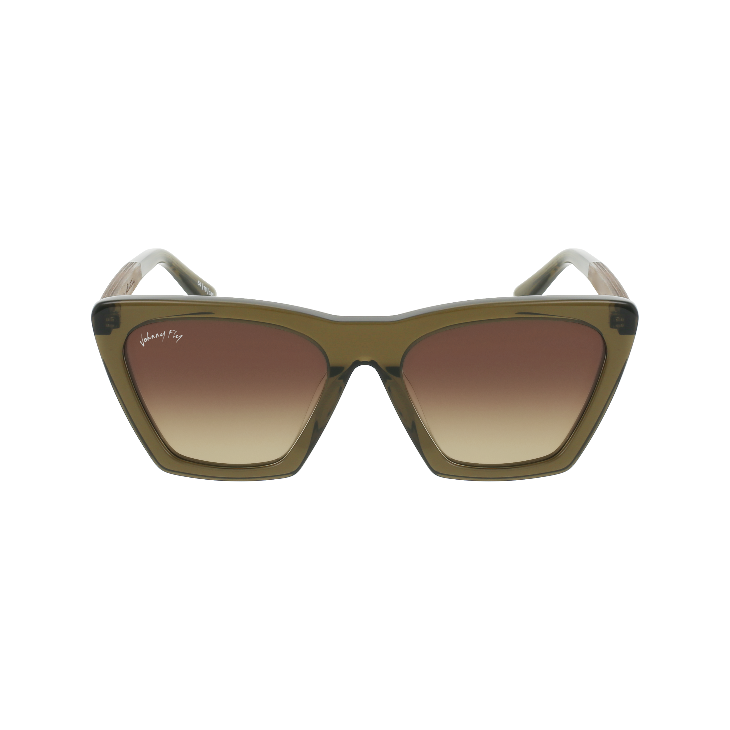 Figure Polarized Sunglasses by Johnny Fly | #color_olive