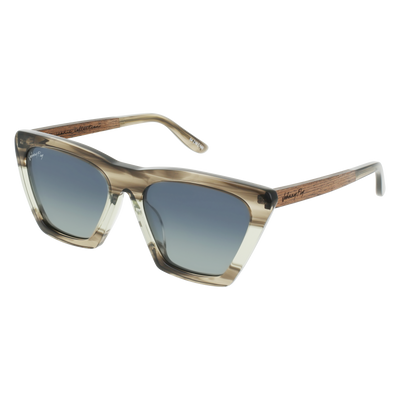 Figure Polarized Sunglasses by Johnny Fly | #color_pistachio