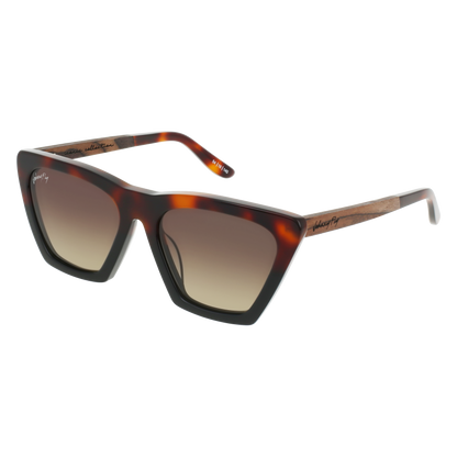 FIGURE - Split Tortoise - Sunglasses - Johnny Fly Eyewear | 