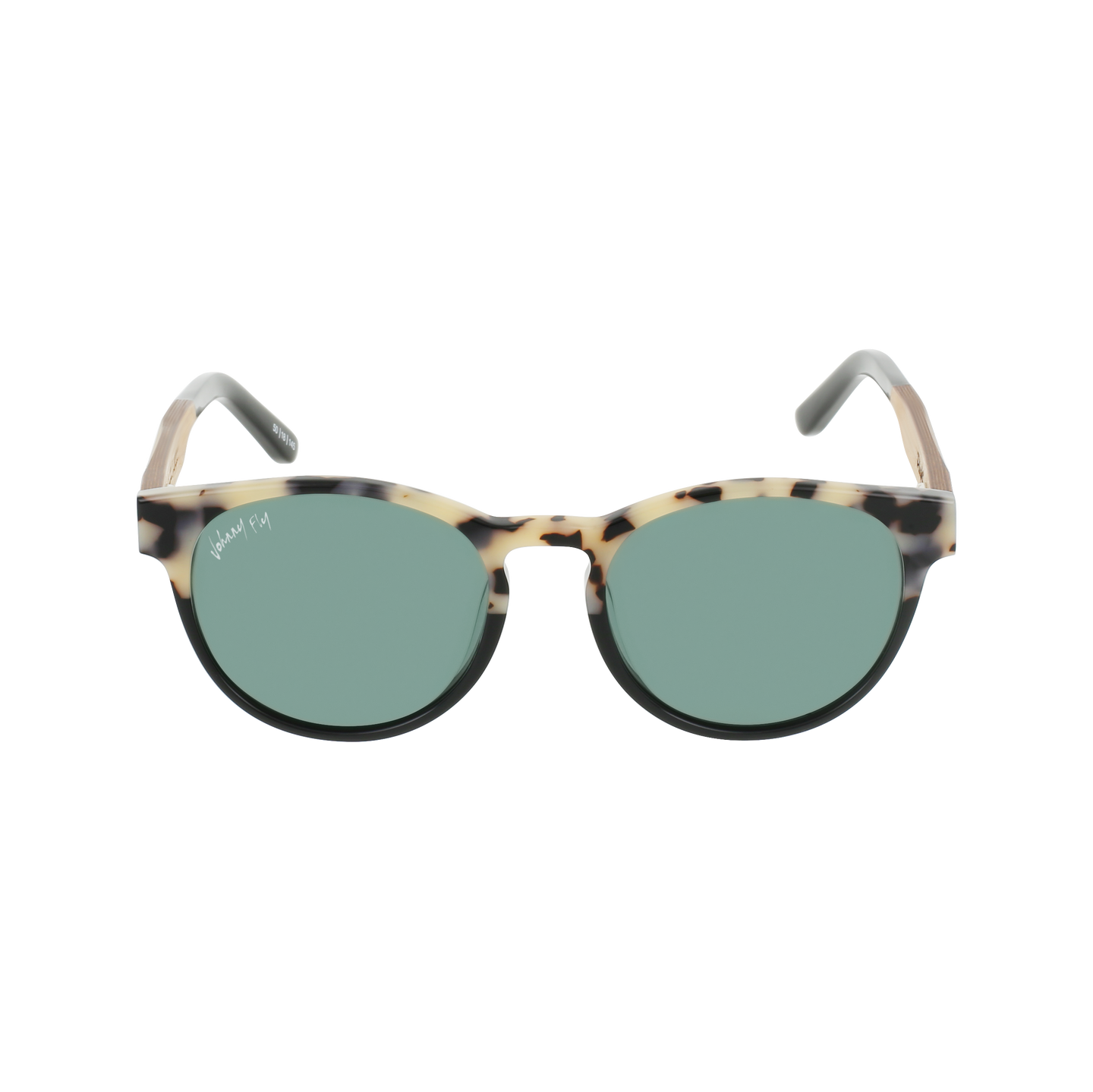 Flight - Johnny Fly - Split White Tortoise - G15 Polarized - Sunglasses | #color_split-white-tortoise
