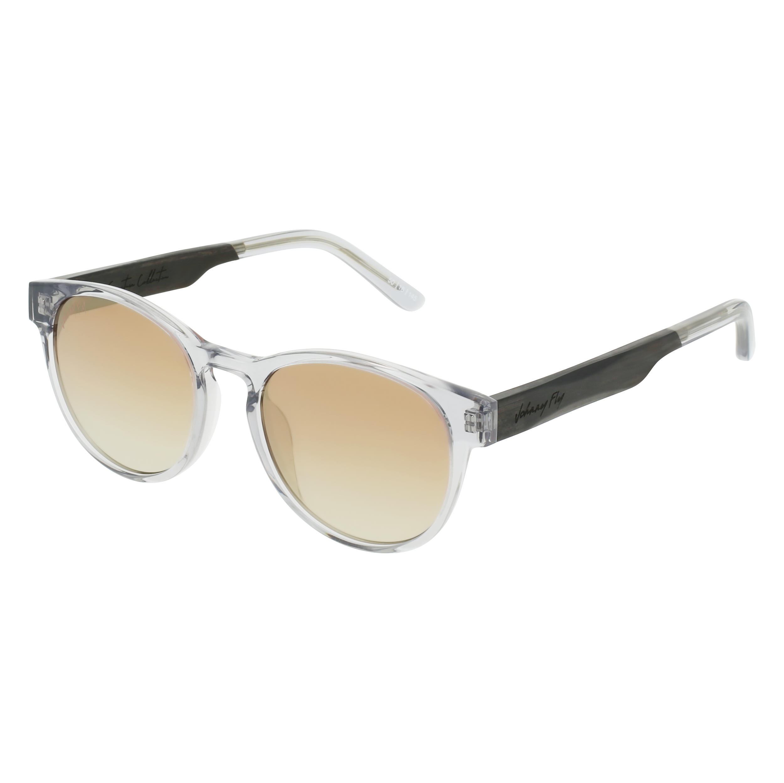 Flight - Johnny Fly - Tinted Crystal - Smoke Gradient Polarized - Sunglasses | 