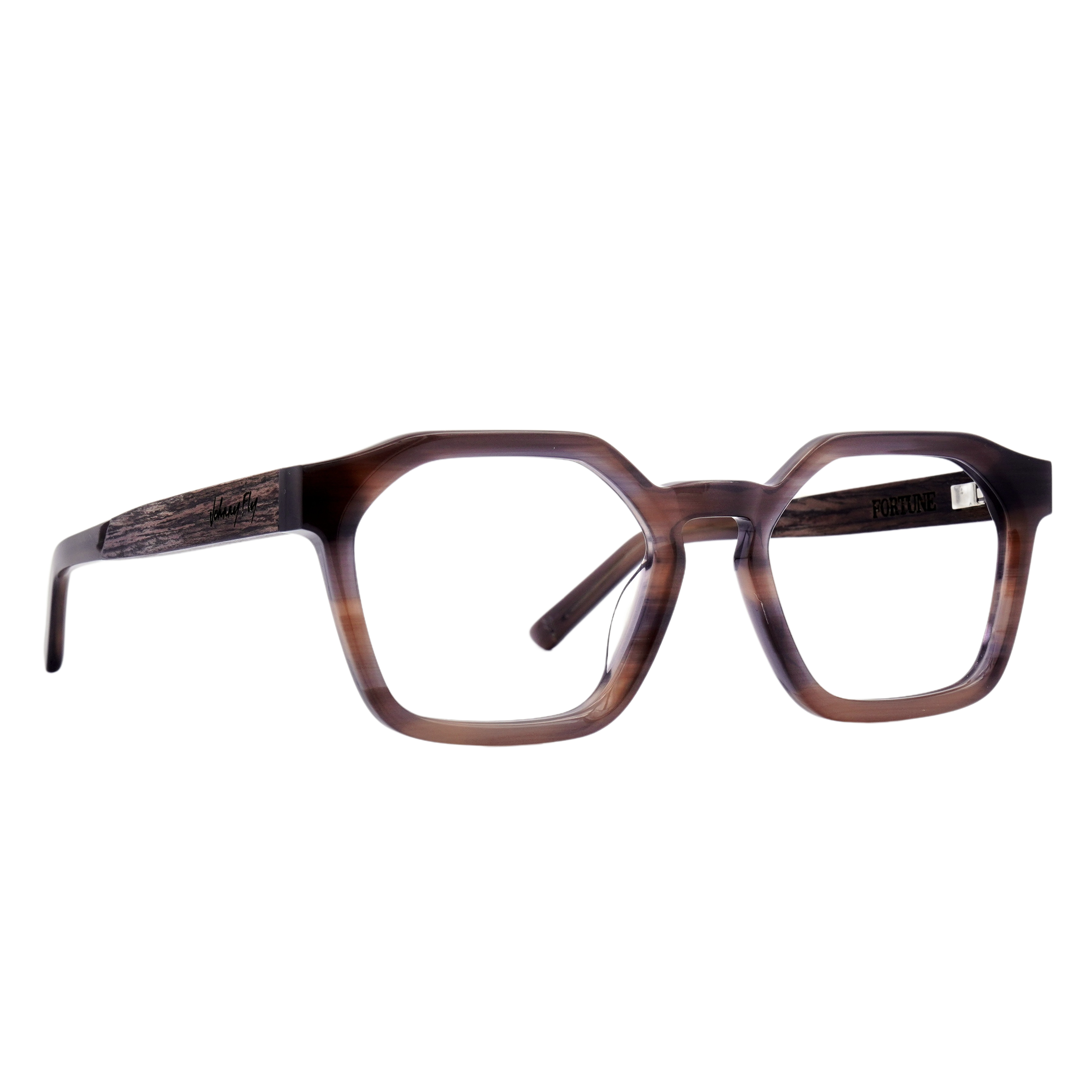Fortune Bluelight Eyeglasses by Johnny Fly #color_mojave
