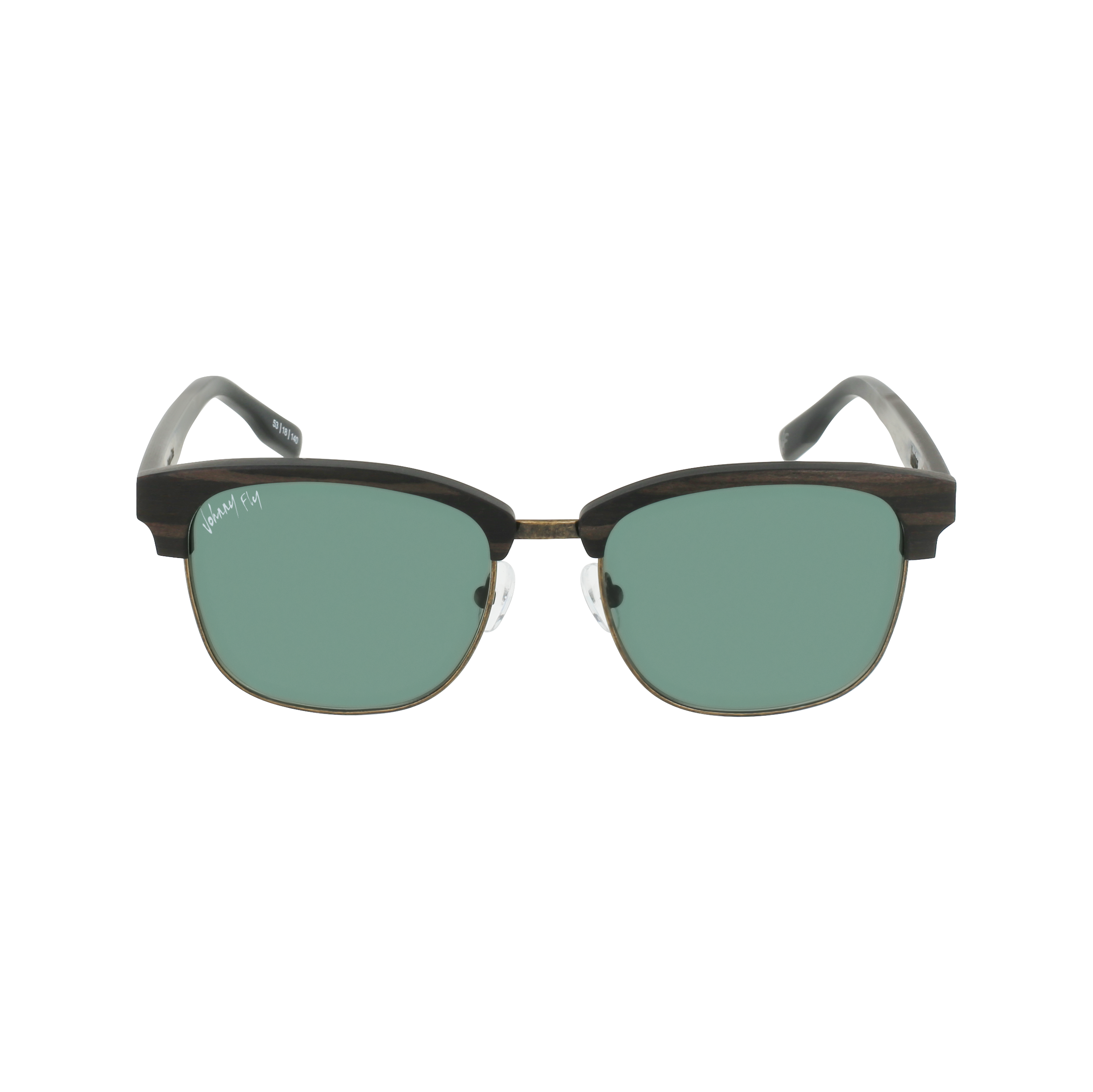 Hughes Weathered Brass Polarized Sunglasses By Johnny Fly | #color_weathered-brass