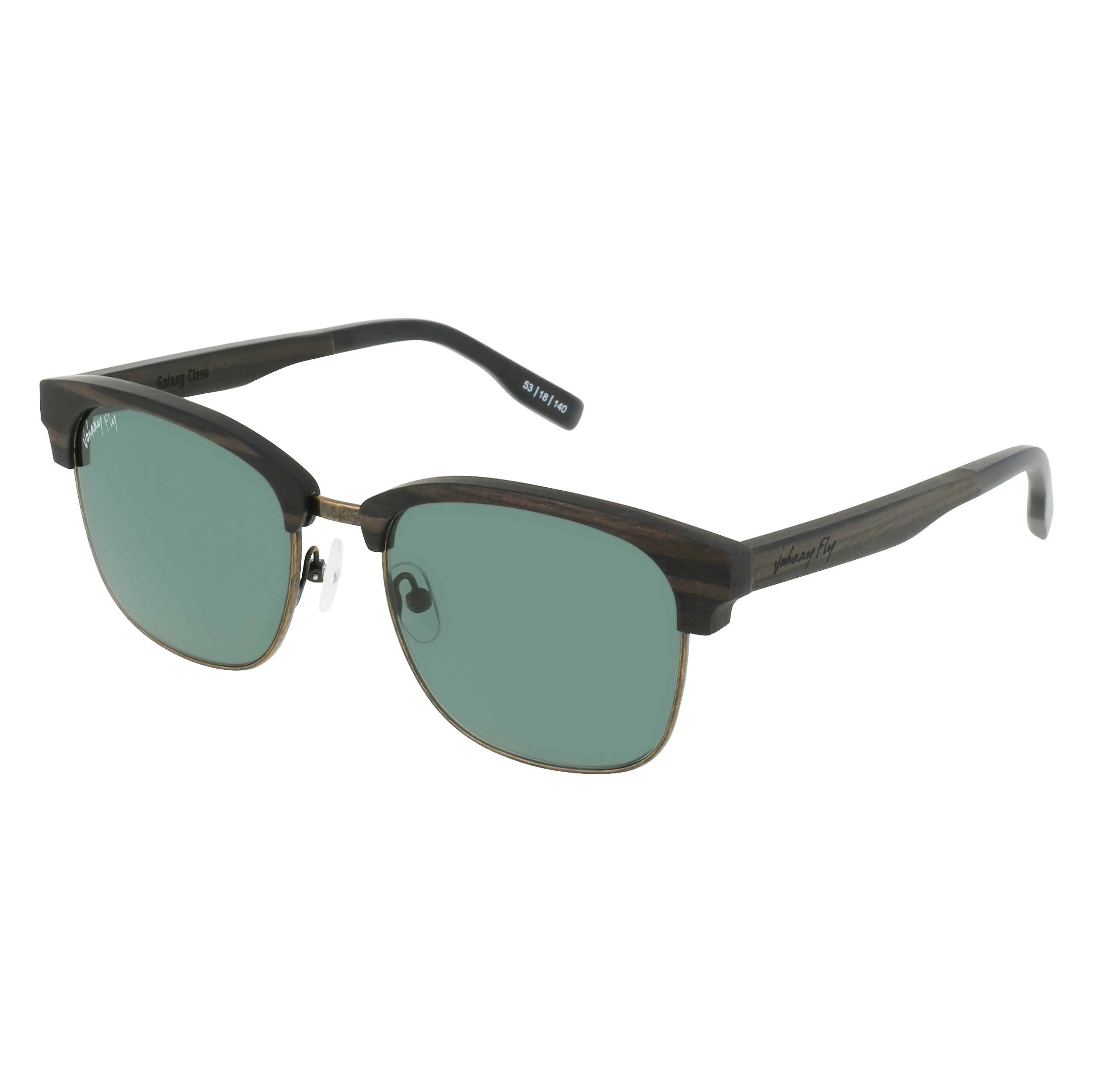 Hughes Weathered Brass Polarized Sunglasses By Johnny Fly | 