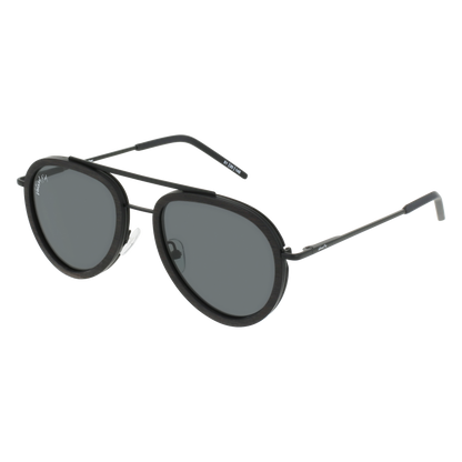 KIRK - Black - Sunglasses - Johnny Fly Eyewear | 