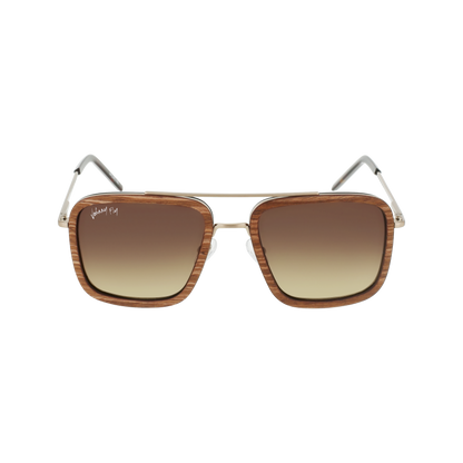 LAFORGE - Brushed Gold - Sunglasses - Johnny Fly Eyewear | 