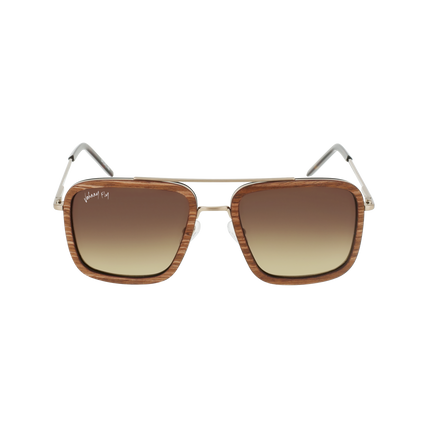 LAFORGE - Brushed Gold - Sunglasses - Johnny Fly Eyewear | #color_brushed-gold