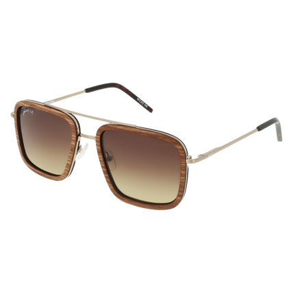 LAFORGE - Brushed Gold - Sunglasses - Johnny Fly Eyewear | #color_brushed-gold