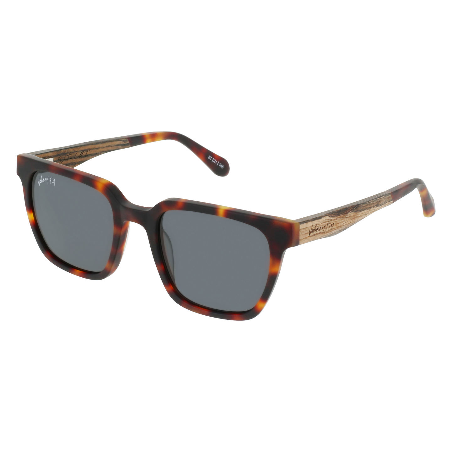 LONGITUDE - Matte Classic Tortoise - Sunglasses - Johnny Fly Eyewear | #color_matte-classic-tortoise