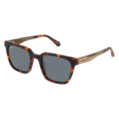 LONGITUDE - Matte Classic Tortoise - Sunglasses - Johnny Fly Eyewear | 