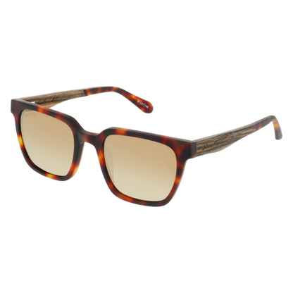 LONGITUDE - Matte Classic Tortoise - Sunglasses - Johnny Fly Eyewear | 